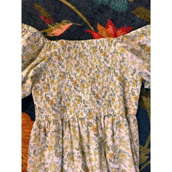 Taylor Floral Tiered Maxi Dress Size 16 - Picture 5 of 7